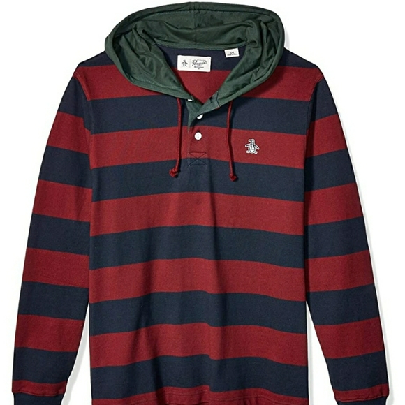 Other - Original Penguin Men's Long Sleeve Rugby Tee